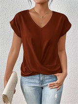 Heidi | Airy T-Shirt with Heart-Shaped Cutout