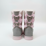 Elodie Sparkle Bow Boots | Winterstiefel aus Wildleder mit Schleifen & Glitzer-Details