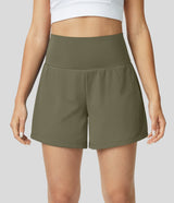 Neréa Shorts High Waist Damen in Grün fürs Training

