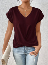 Heidi | Airy T-Shirt with Heart-Shaped Cutout