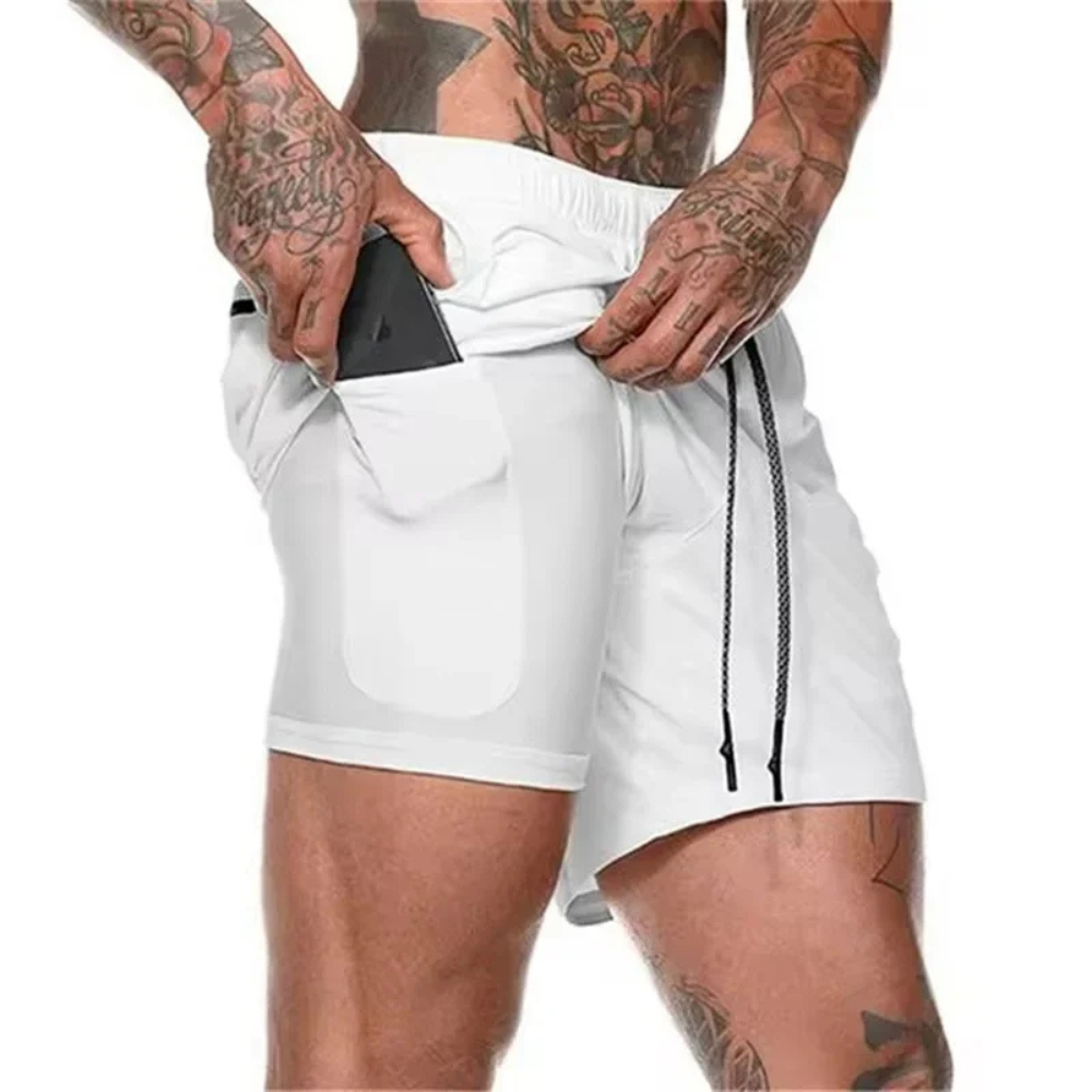 ActiveFlex – 2-in-1 Sports Shorts for Men