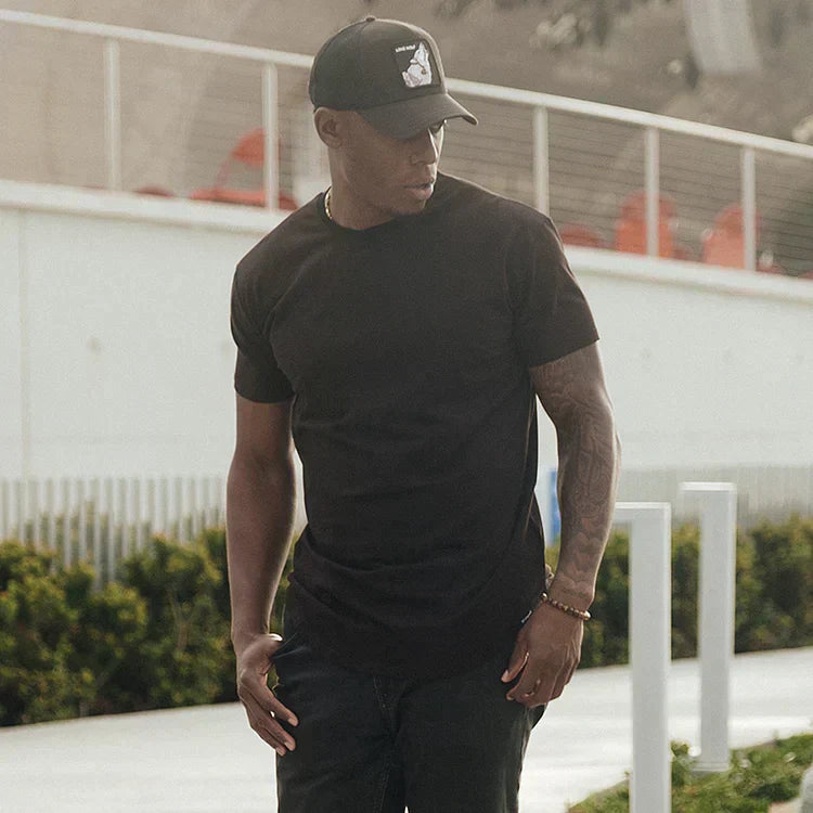 Endurance Pro sport t-shirt heren zwart geschikt voor training en vrije tijd
