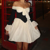 Detailaufnahme Schleife Zara Eve’s Mini Kleid