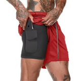 ActiveFlex – 2-in-1 Sports Shorts for Men