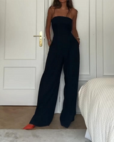 René | Elegant Strapless Jumpsuit