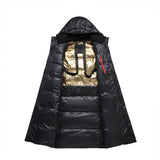 Phoebe Puffer | Langer Damen-Wintermantel mit Kapuze & Wattierung