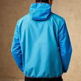 Milan jas met capuchon en felle kleuren
