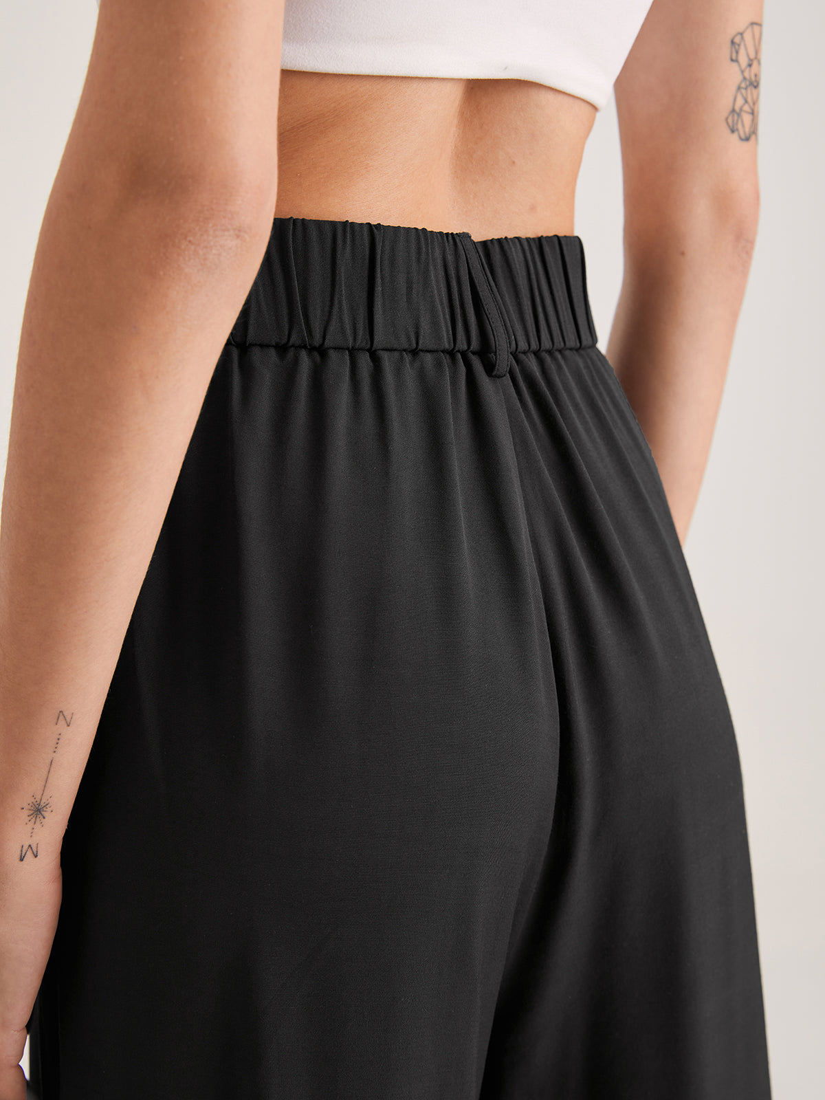 Carmelo | Oversized High Waisted Trousers