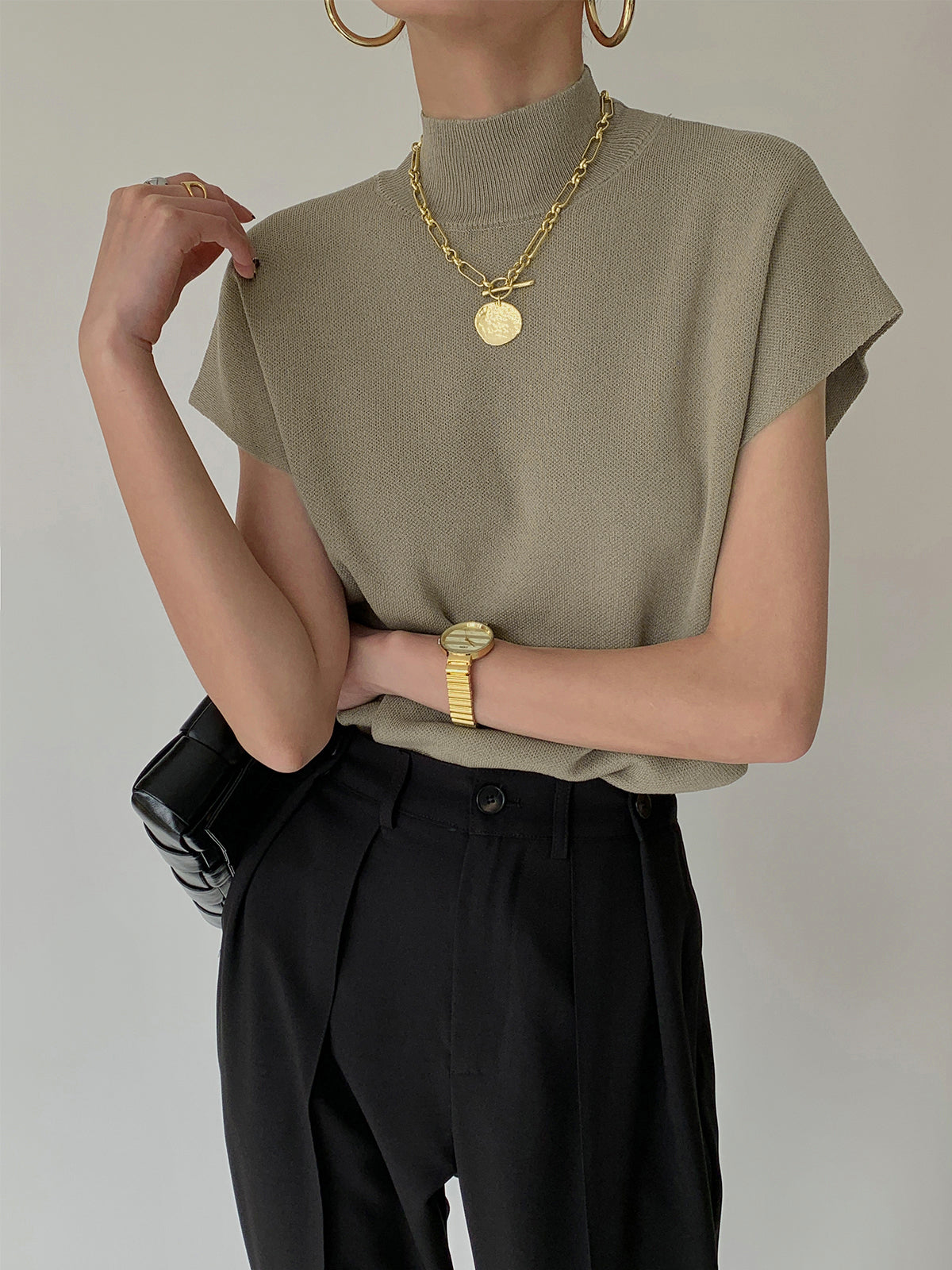 Casual stijlvolle layering top

