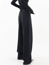 asymmetrische damesbroek elegant
