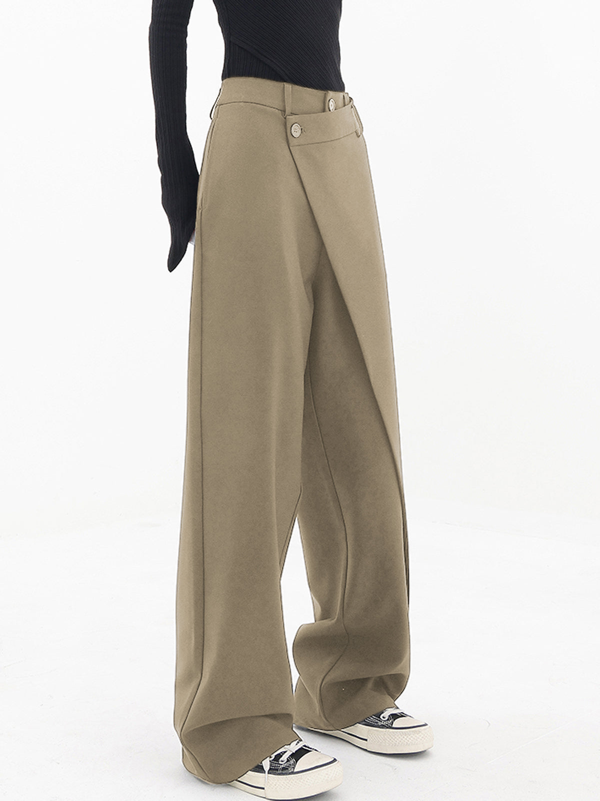 klassieke shift fit pantalon dames
