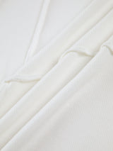 stijlvolle ribbed top met ronde hals
