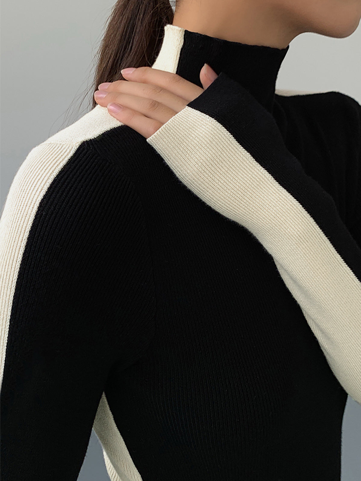 Stijlvolle viscose top met regular fit
