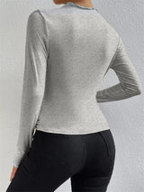 Virelle | Ruching Long Sleeve Top