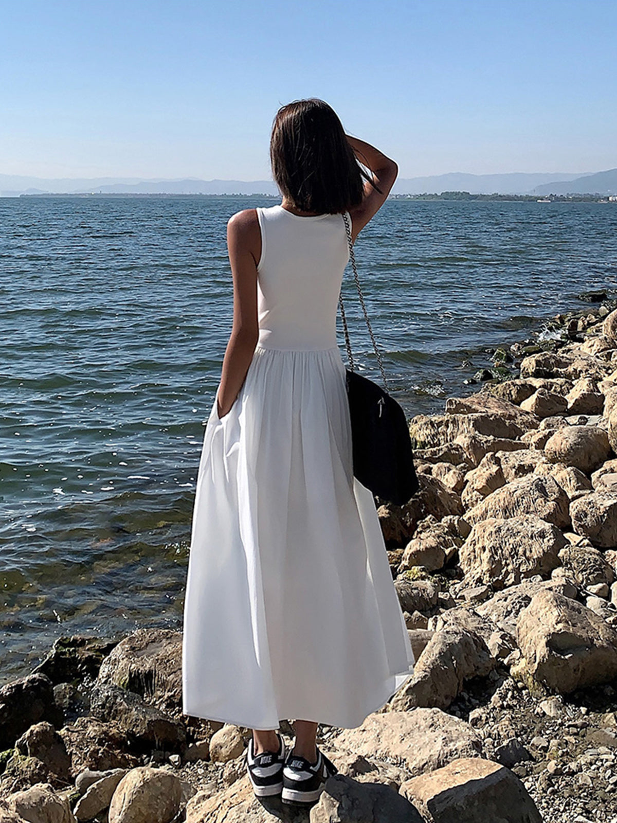 Avana | Leisure Jersey Maxi Dress