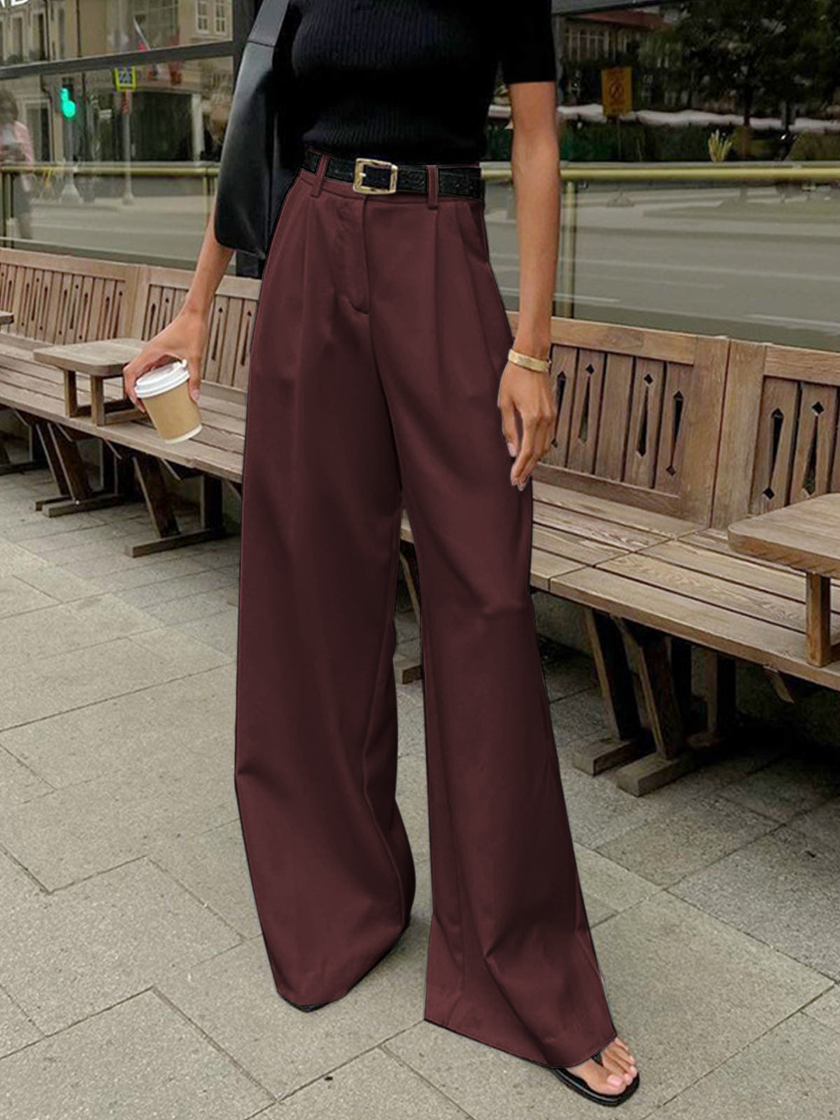 Elena | Loose-fitting Trousers