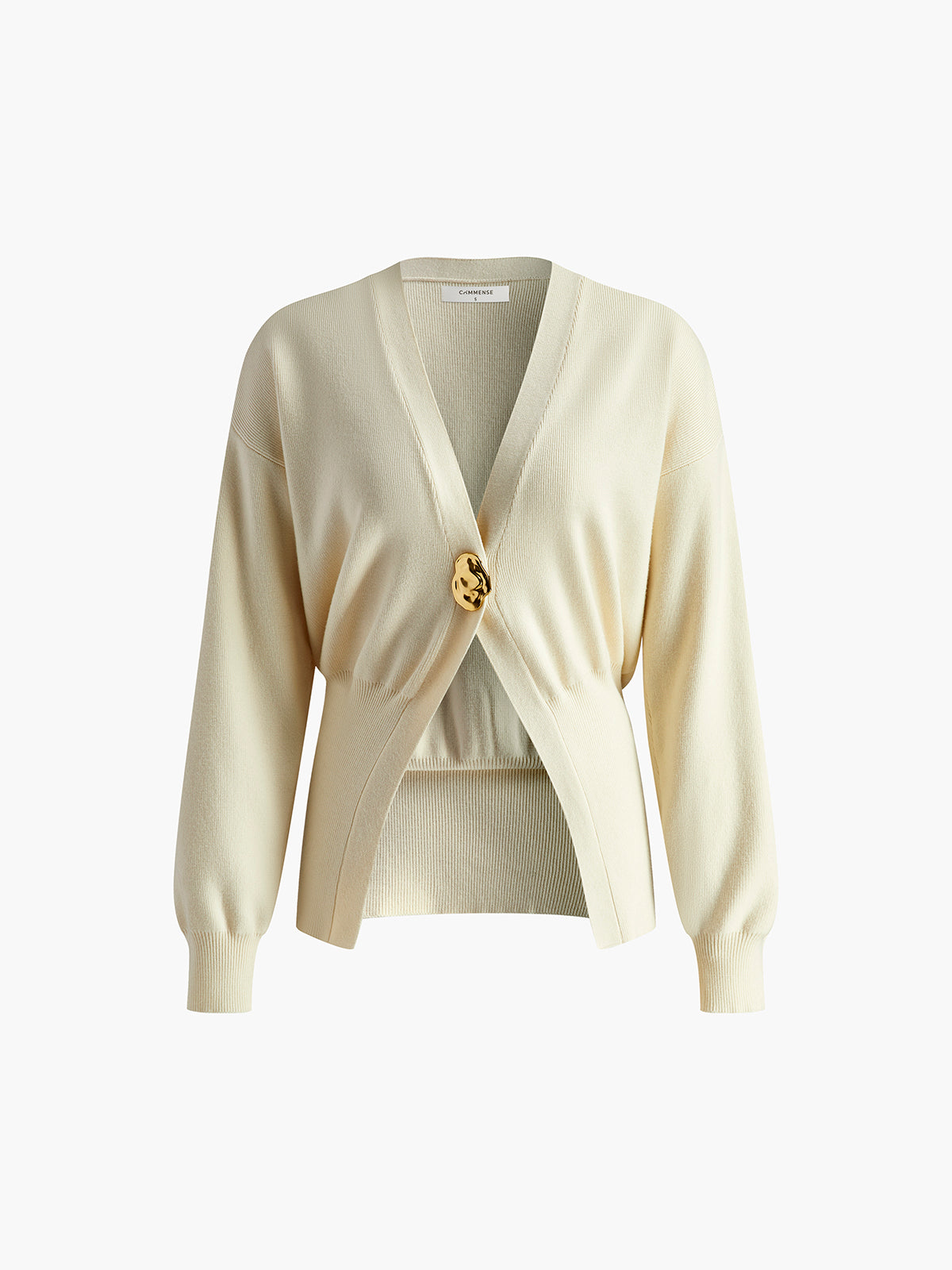 Isabelle | Knitted Cardigan with Gold Buttons