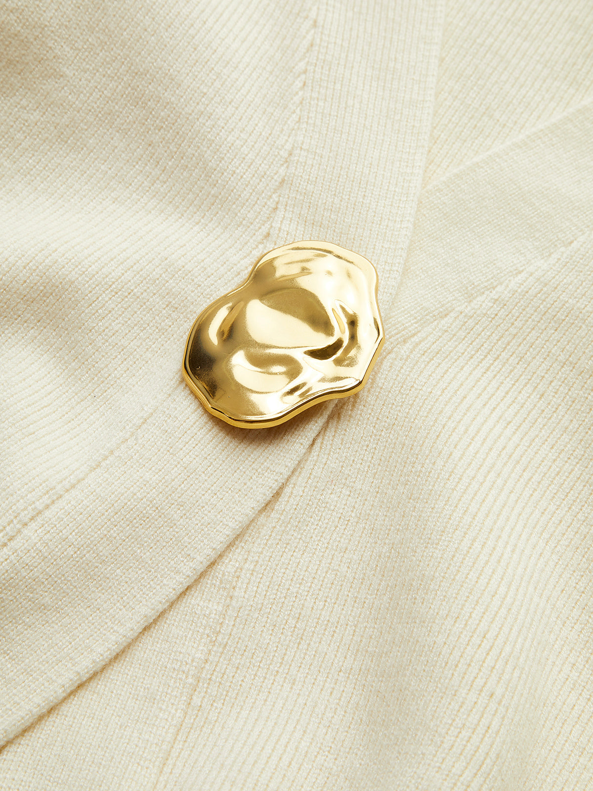 Isabelle | Knitted Cardigan with Gold Buttons