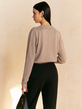 Elyra | Collared Knit Pullover