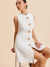 moderne zomerjurk met regular fit

