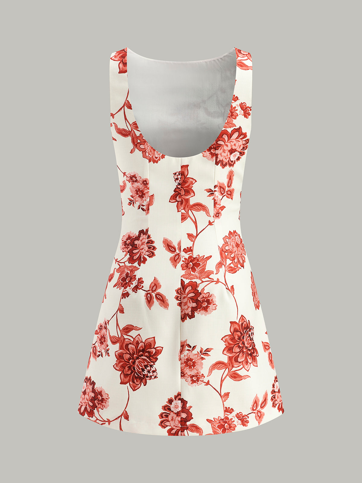 vrouwelijke jurk met bloemenprint
