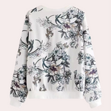Ginevra - Fashionable Floral Sweater for Women