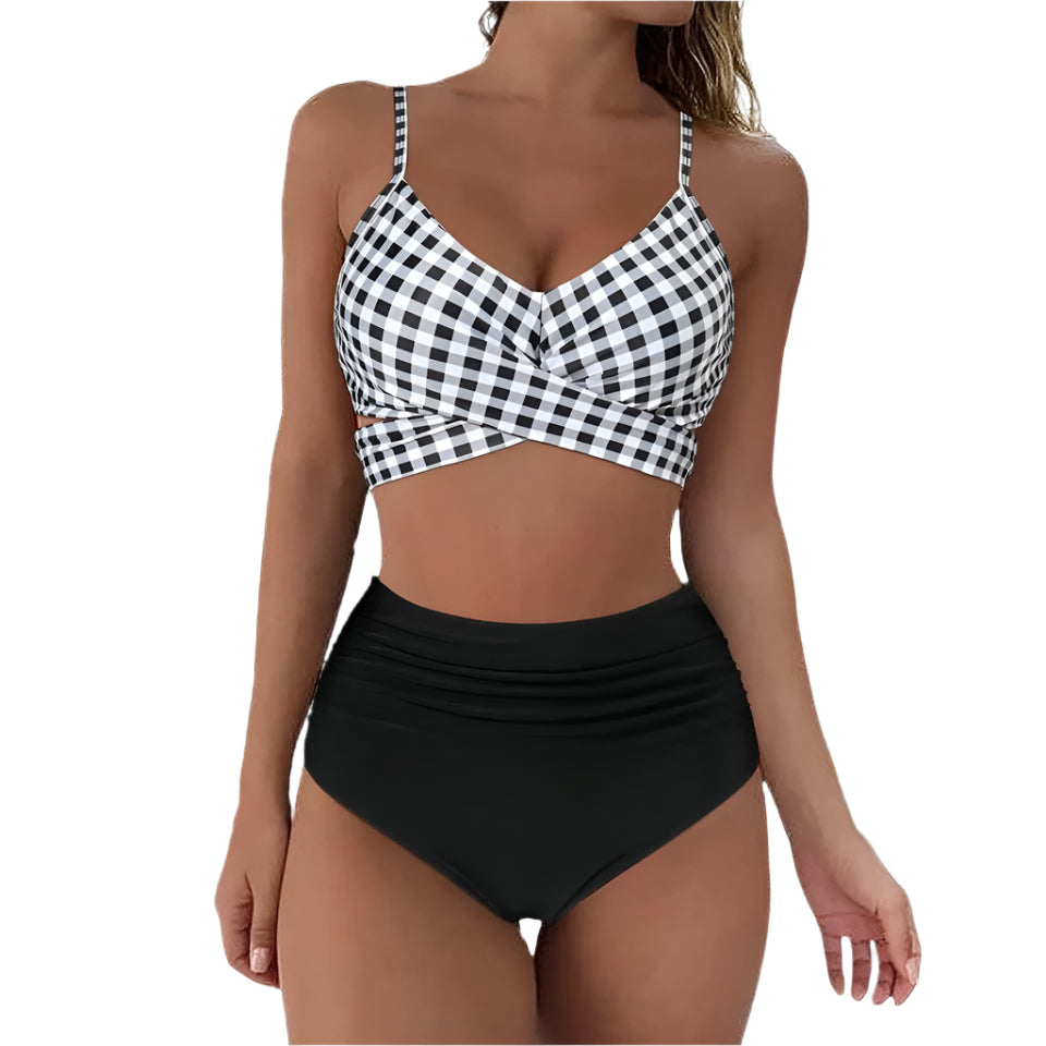 Isabelle | Elegant High-Waist Bikini Set