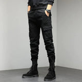 Berend cargo jogger in zwart