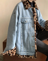 Malou | Trendy Denim Winter Coat