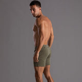 Zomerse shorts voor heren met elastische tailleband
