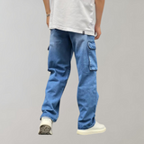Aart | Denim Cargo Pants 
