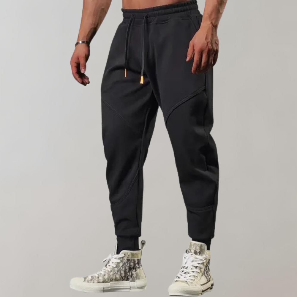 Zwart sportieve tapered fit jogger
