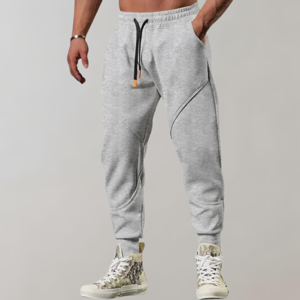 Grijs sportieve tapered fit jogger
