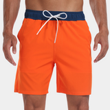 Moderne heren zwemshorts voor strand en zwembad

