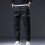 Camouflage jogger met zakken
