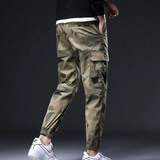 Camouflage jogger met zakken
