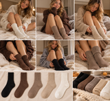 Veluna Wintersocken in Schwarz und neutralen Tönen