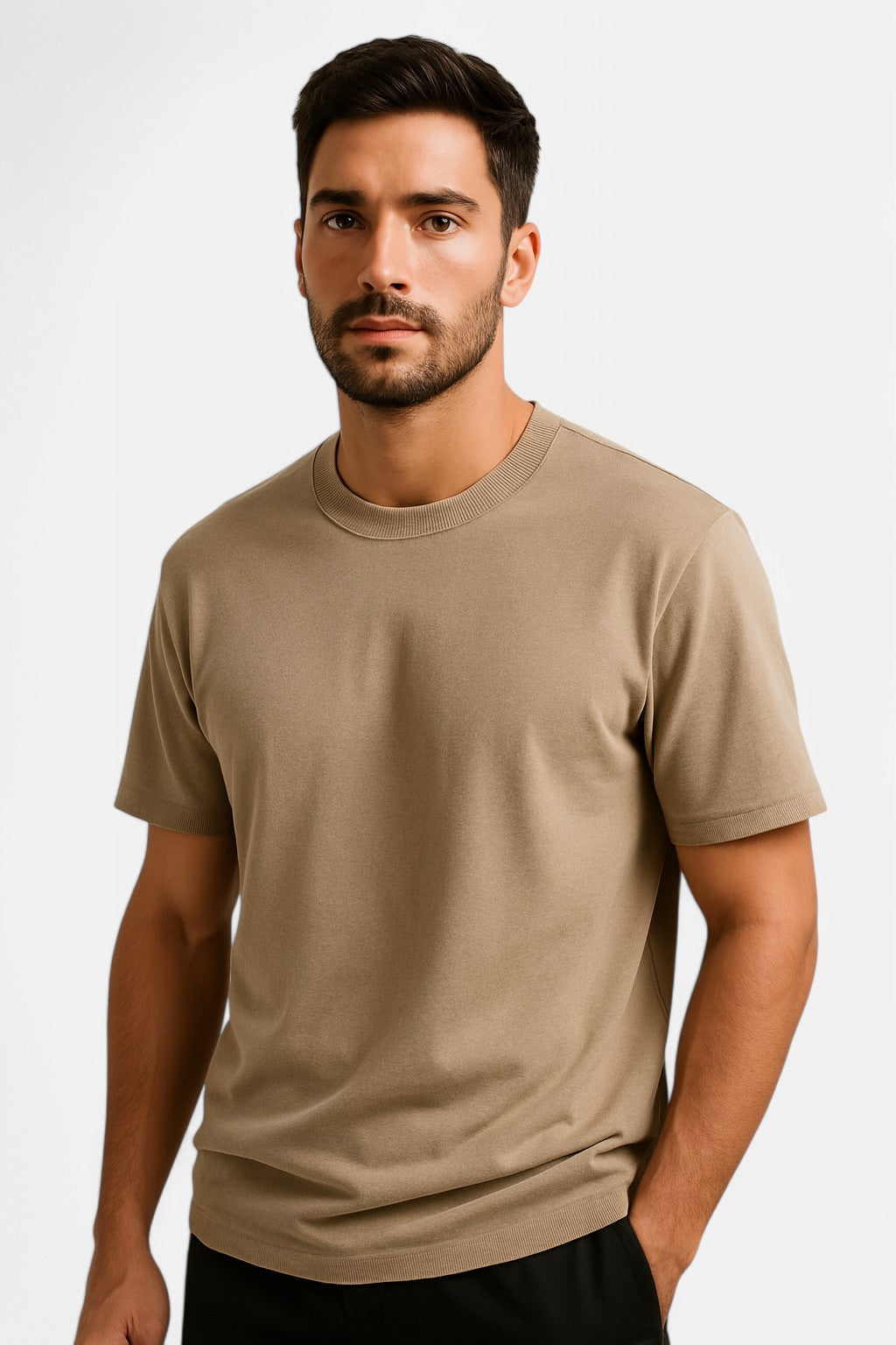 Leandro | Luxury Merino Wool T-Shirt