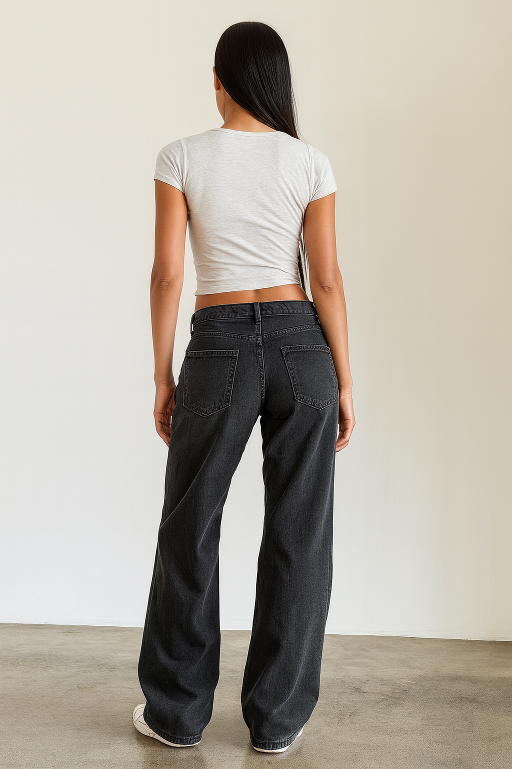 Elaris Jeans | Mid Waist Wide-Leg Damenjeans in 4 Farben
