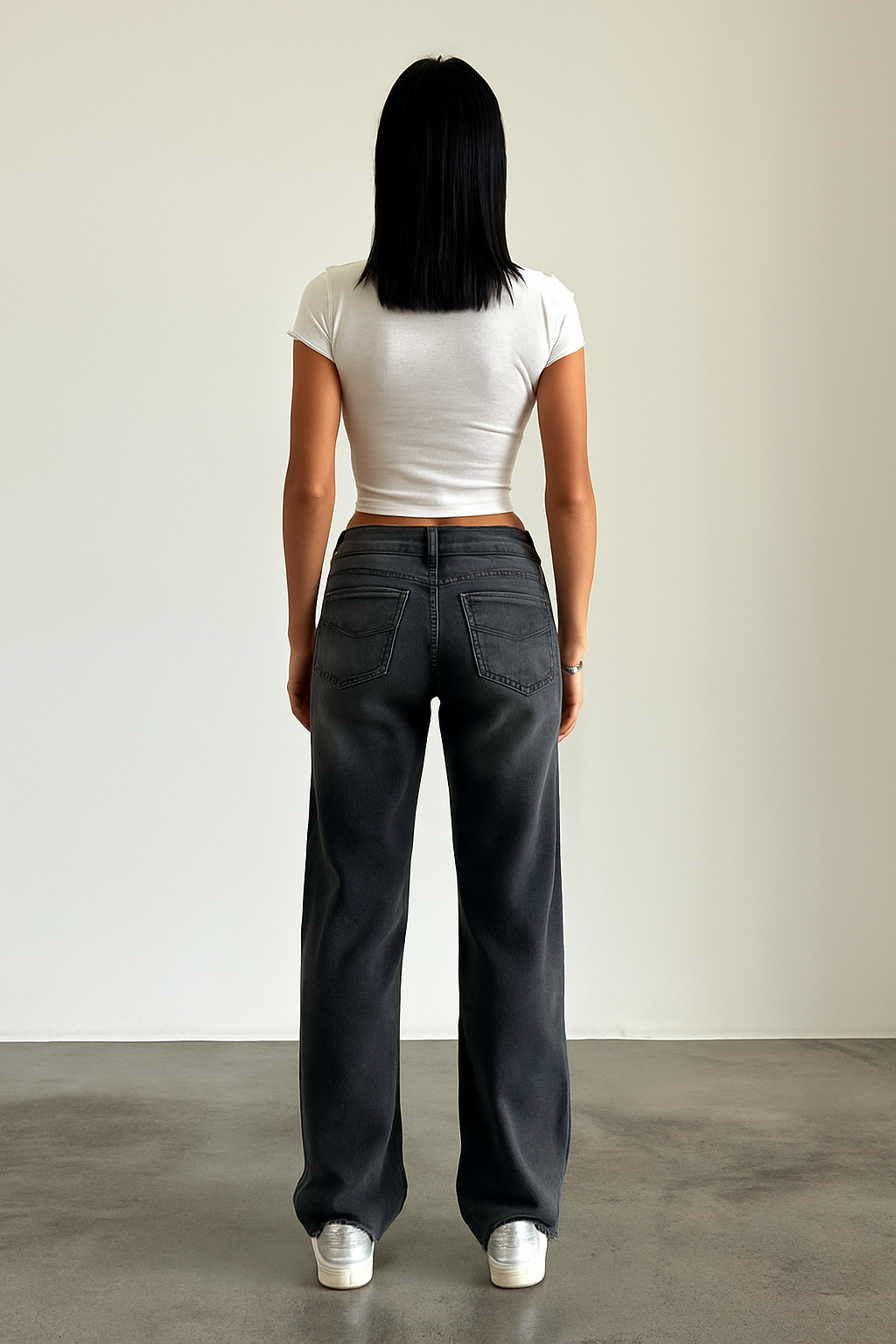 Elaris Jeans | Mid Waist Wide-Leg Damenjeans in 4 Farben