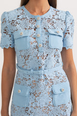 kantjurk met zakken voor casual chique look

