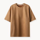 bruin effen t-shirt Mason
