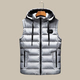 Sander bodywarmer in outdoorlook met capuchon
