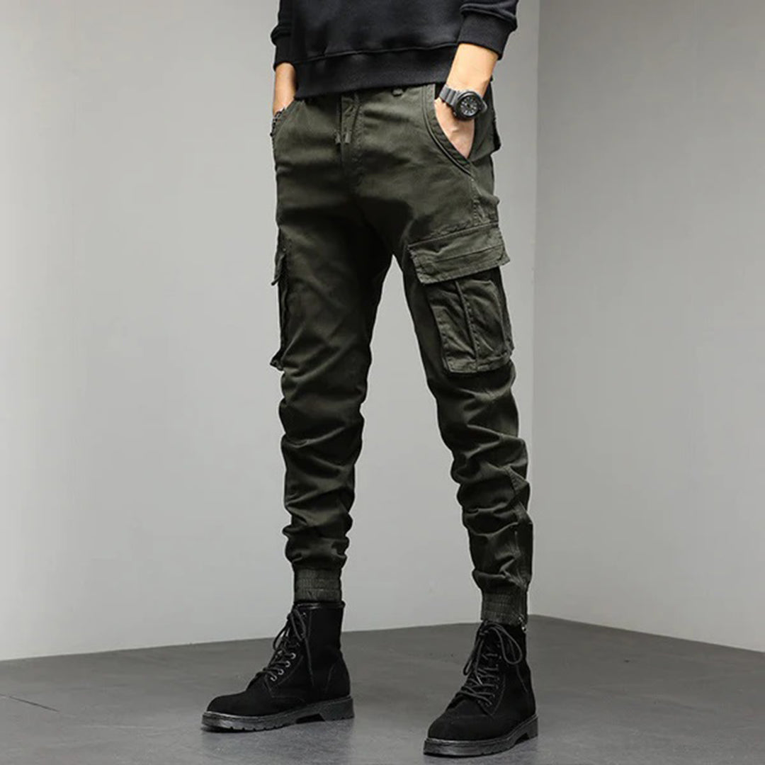 Berend cargo jogger met zijzakken