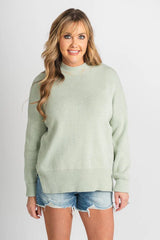Green sweater