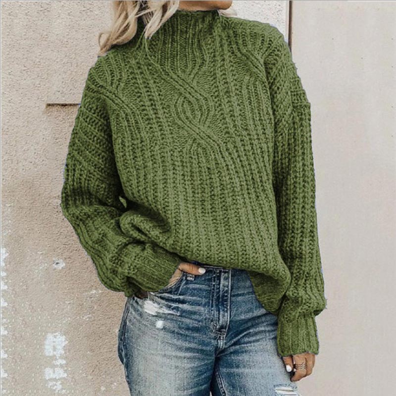 Mareva Damen Strickpullover Grün
