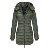 Aurelia Steppjacke | Damenjacke mit Kapuze, wind- & wasserabweisend