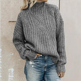 Mareva Damen Strickpullover Grau
