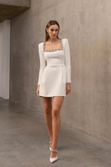 Serena | Elegant Long Sleeve Dress