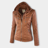 Ava | Stylish Leather Summer Jacket for Women